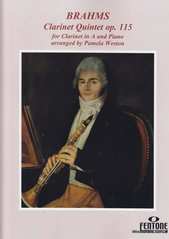 Brahms J. - Clarinet Quintet Op. 115 - Clarinette et Piano