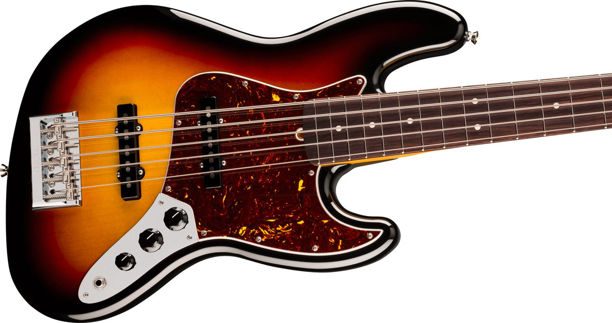 Jazz Bass V American Professional, RW 3-kleurensunburst