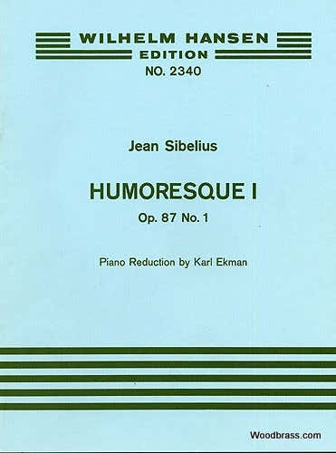Sibelius J. - Humoresque Op.87 N°1 - Violon & Piano