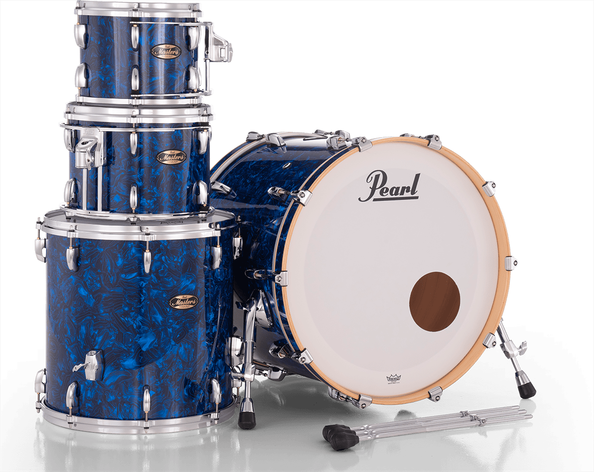 Masters Maple Gum Stage 22 GYROLOCK-l Blue Abalone
