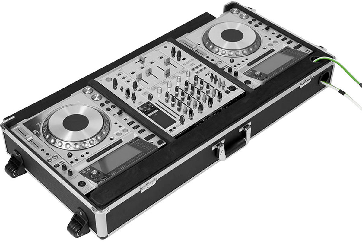 Case Régie 12'' XDJ1000 MKII et DJM750 W Silver