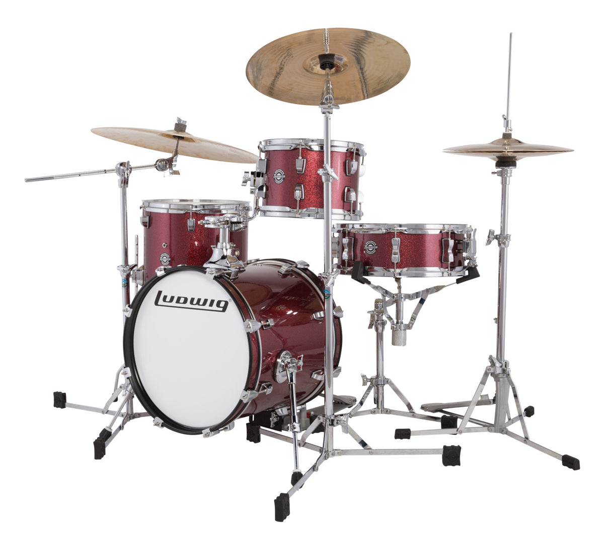 LC179XX025 - Breakbeats Questlove 16" - Red Wine Sparkle (bordeaux)