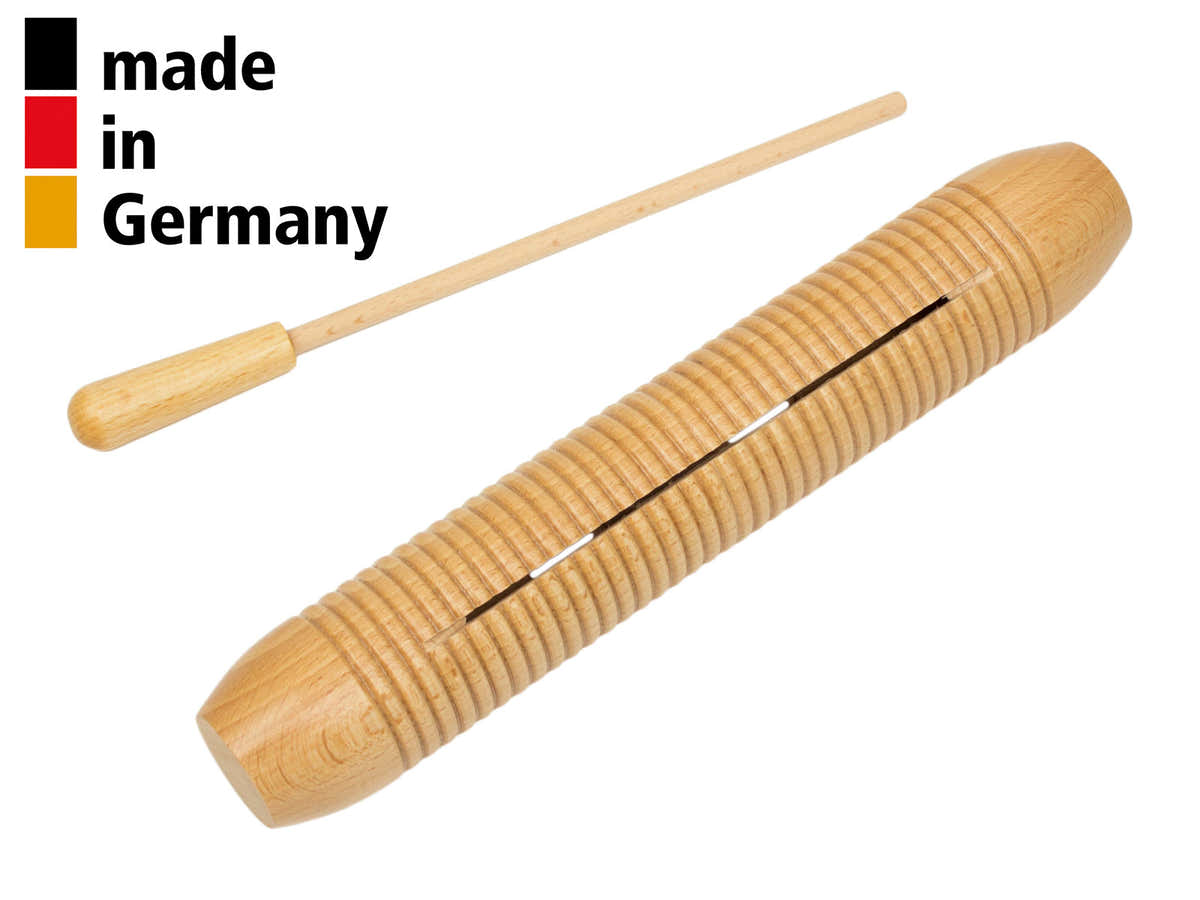 Guiro 25CM Avec Grattoir - 3+