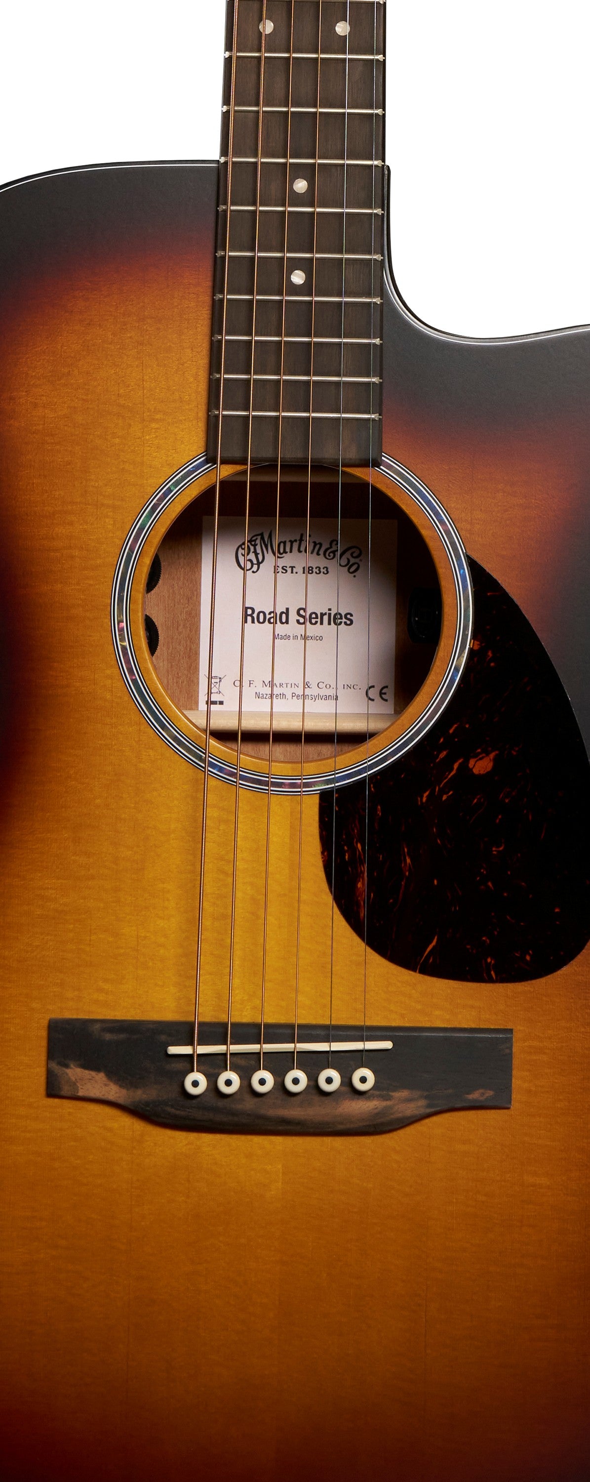 OMC-10E Modern Satin Spar Burst/Sapele