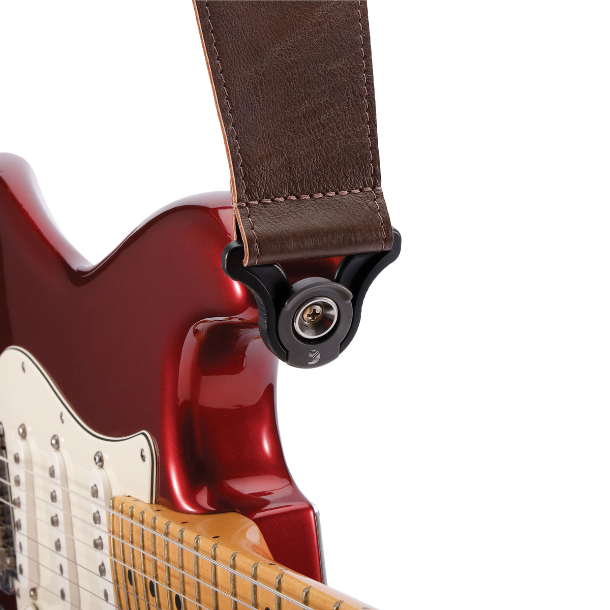 Sangle en Cuir Confort Auto Lock Brown
