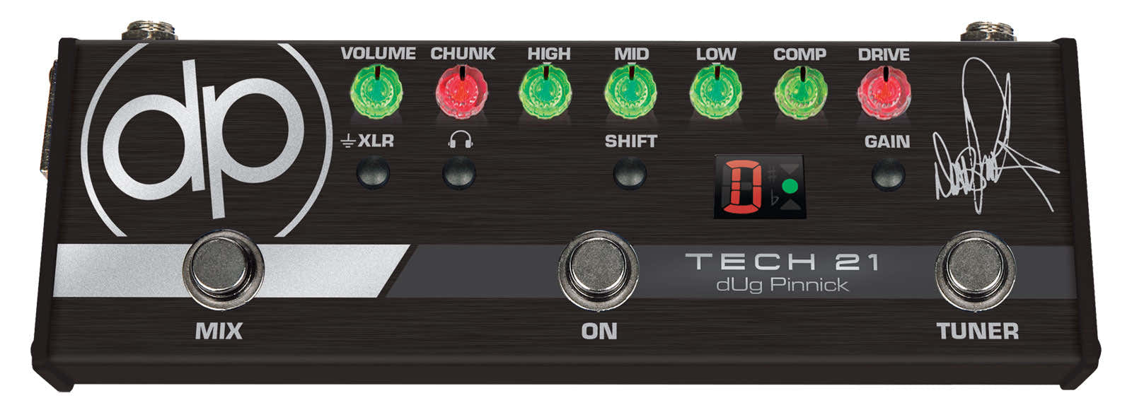 Dug Pinnick DP-3X Signature Pedal Preampli pour Basse