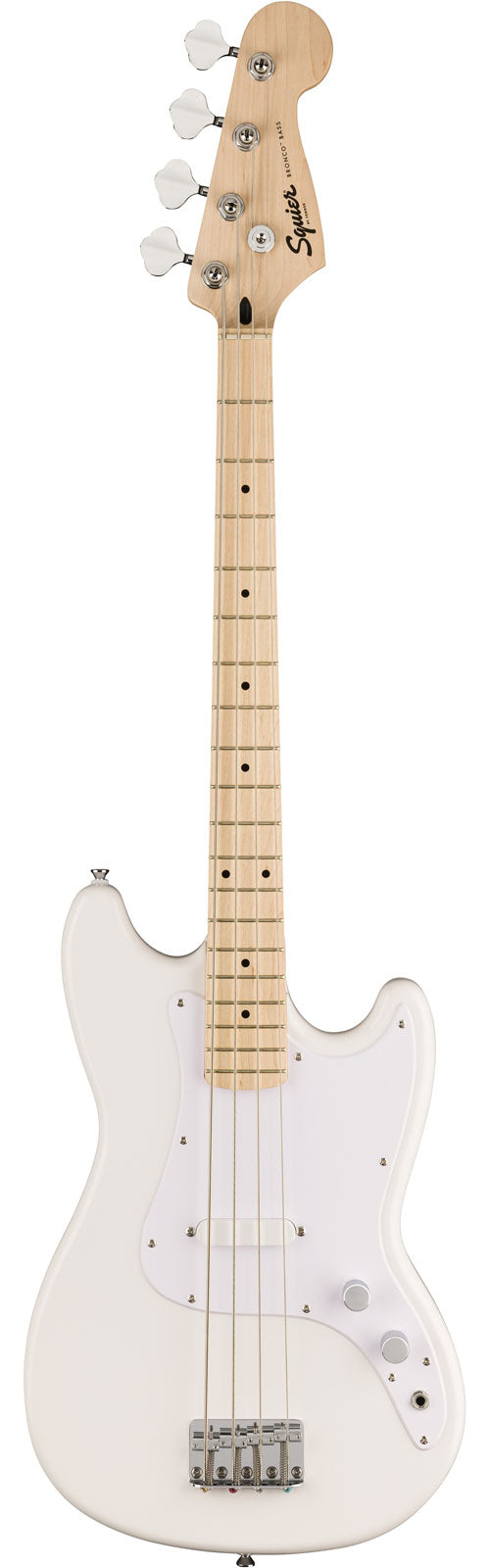 Squier Bronco Bass Sonic Mn Arctic White