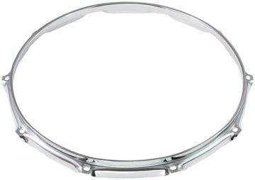 HB25-14-10 - Cercle 14" 10 Tirants Laiton Chromé Super Triple Flange 2.5mm