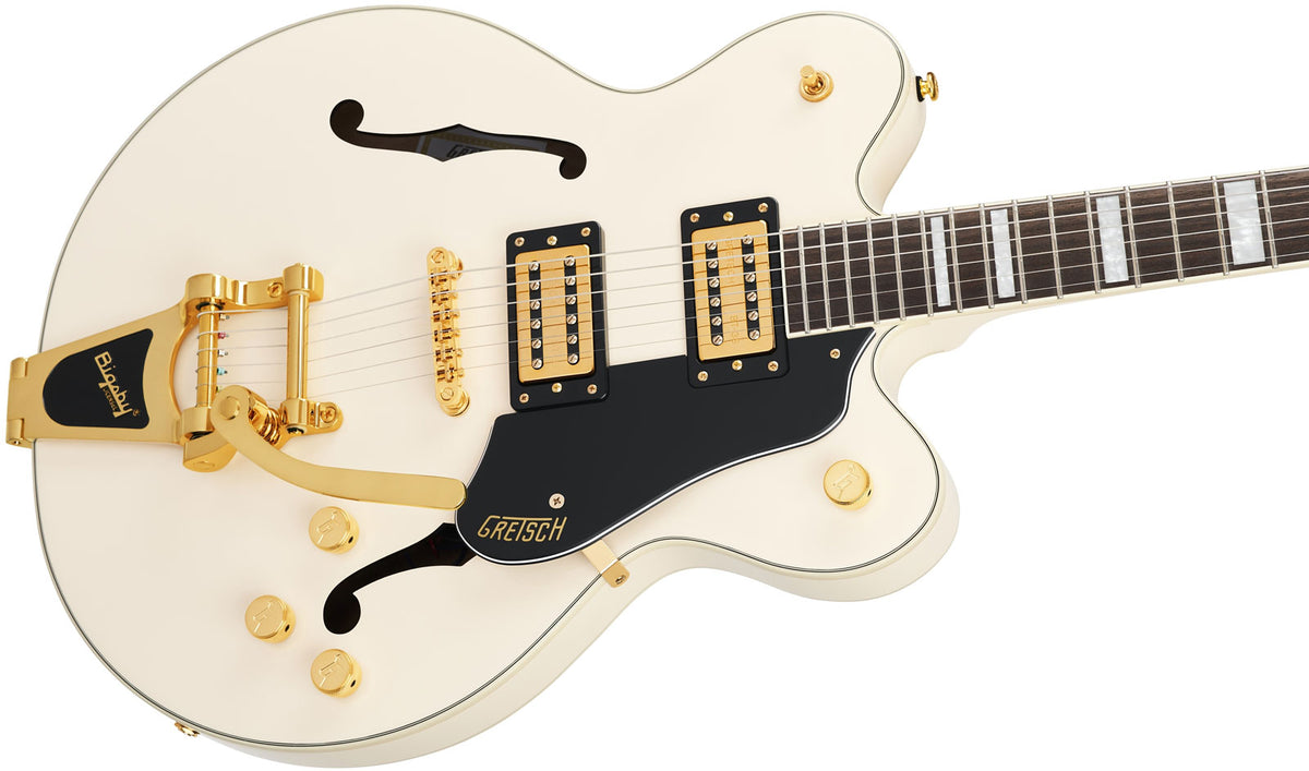 G2622TG Streamliner Center Block met Bigsby LTD LRL Vintage White