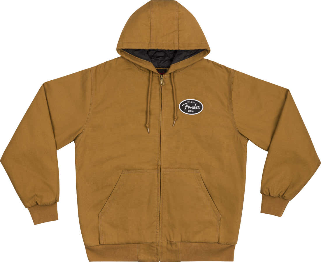 "M" Utility Canvas Jacket Saddle