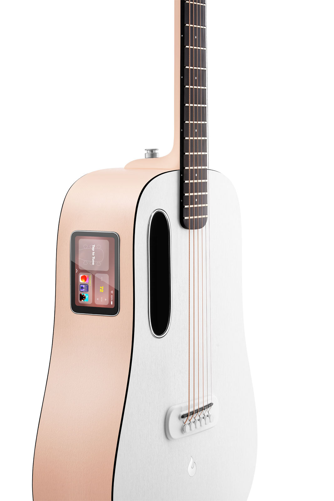 Lava Me Play 36'' Light Peach-Frost White-With Lite Bag