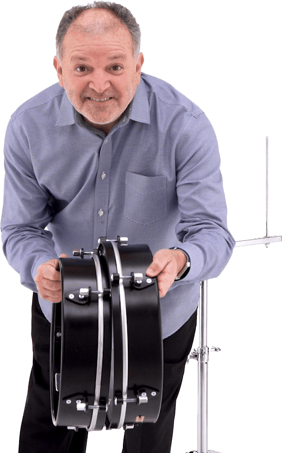 TRAVEL LATIN TIMBALES WITH STAND 14 AND 15
