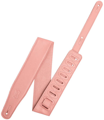 THE PASTEL - LEATHER STRAP WITH SUEDE BACK - SALMON