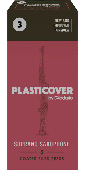 RICO PLASTICOVER SOPRANO SAXOPHONE REEDS 3