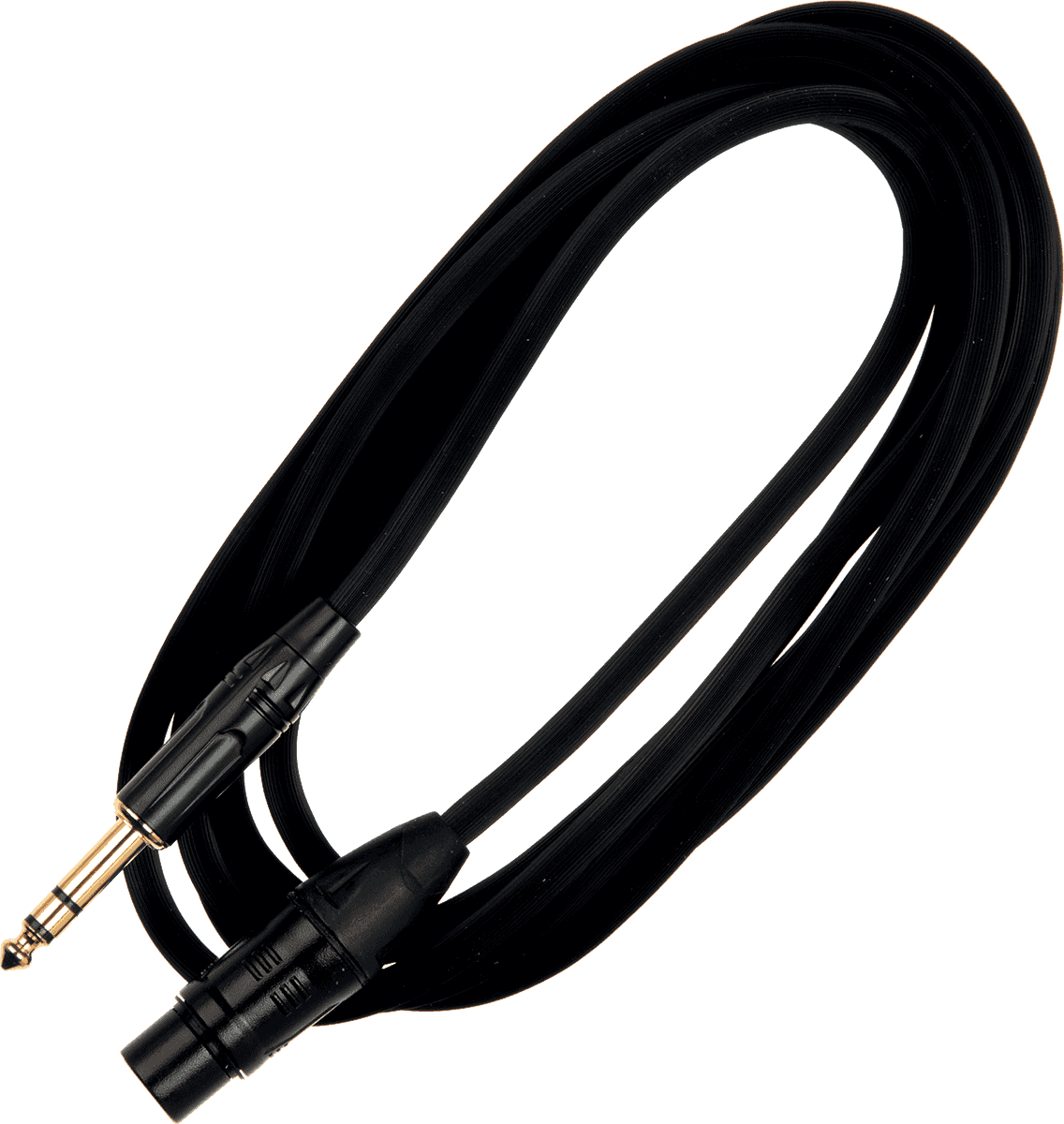 JUSTFJS10 Cable Micro XLR Femelle Jack Stereo 10M