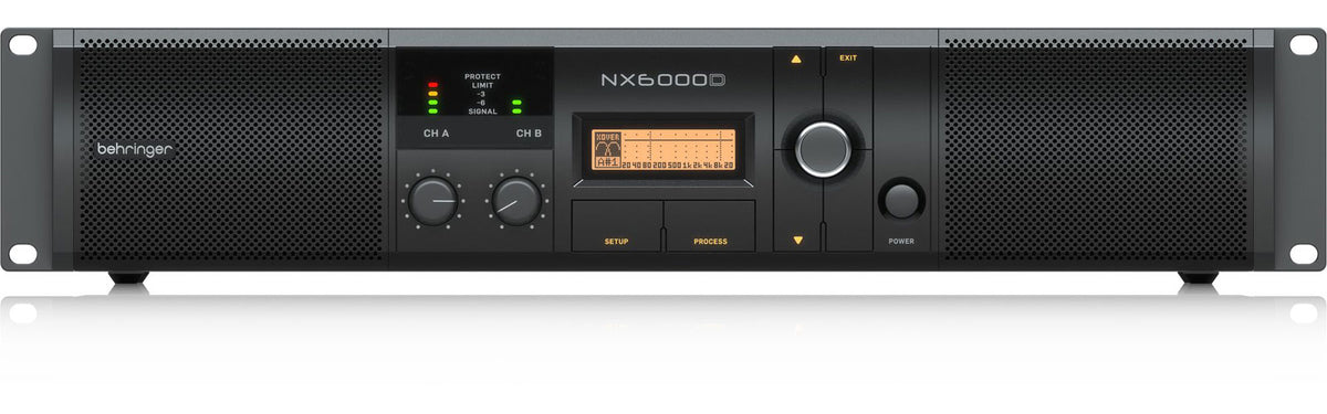 Behringer NX6000D - Ampli Stereo 3 000 Watts Avec DSP