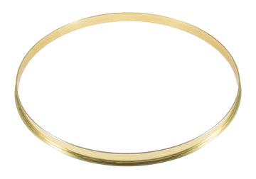 HSFB23-14BR - 14" 2.3MM BRASS SINGLE FLANGE DRUM HOOP