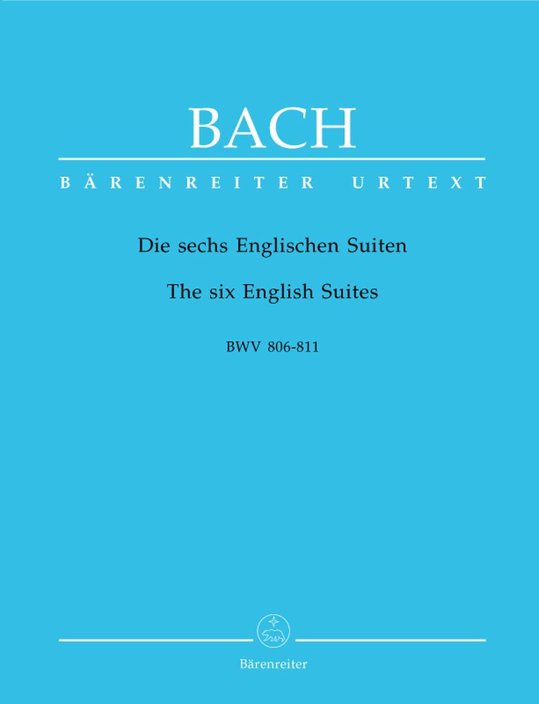Bach J.S. - The Six English Suites BWV 806-811 - Clavecin
