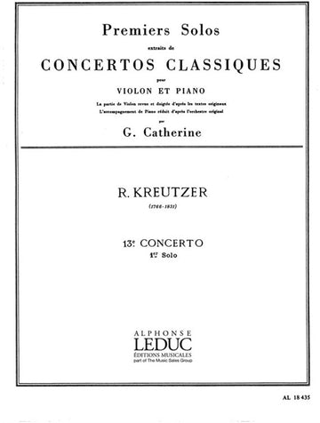 Premiers Solos Concertos Classiques - 13e concerto