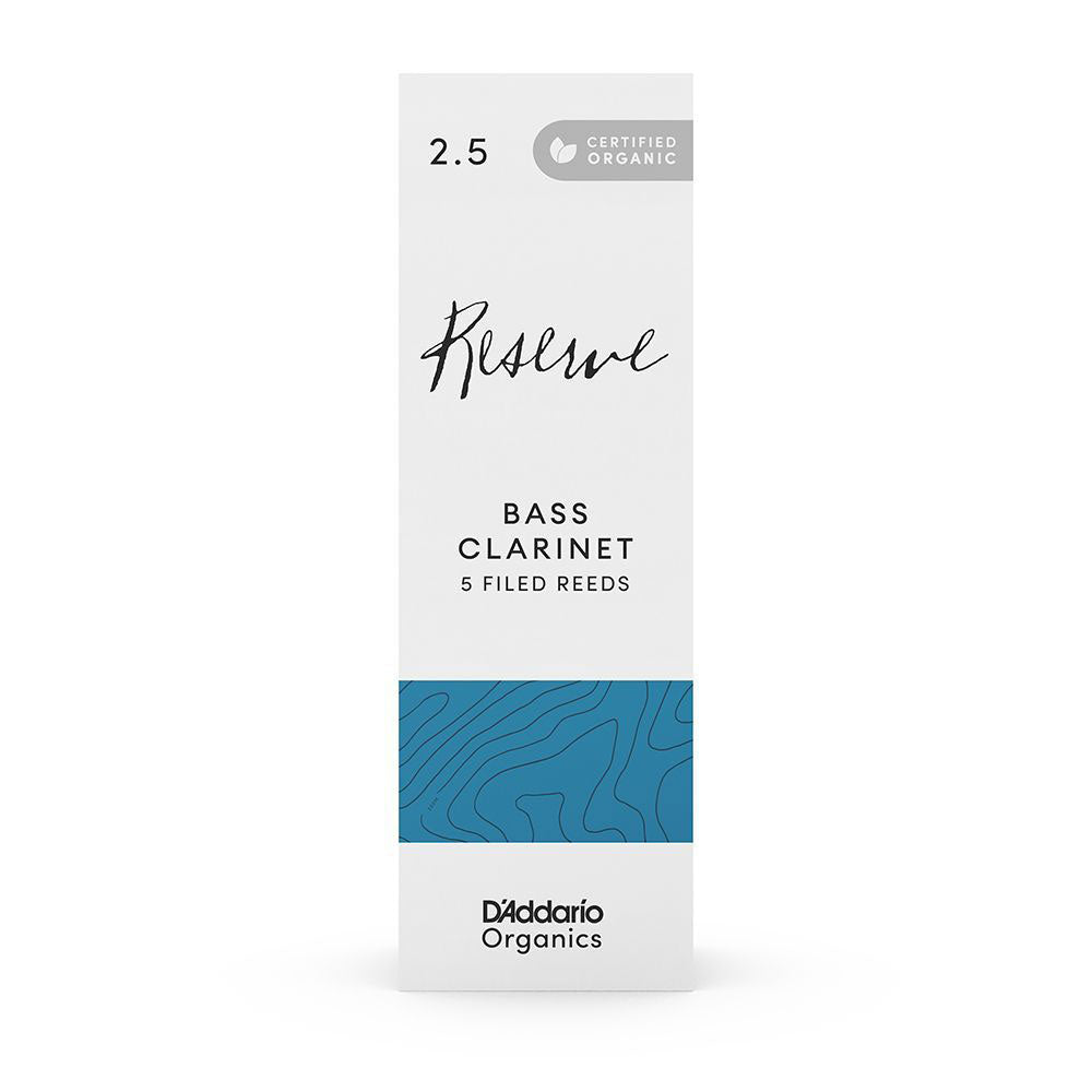 D'addario - Rico ORGANIC RESERVE 2,5 - CLARINET BASS