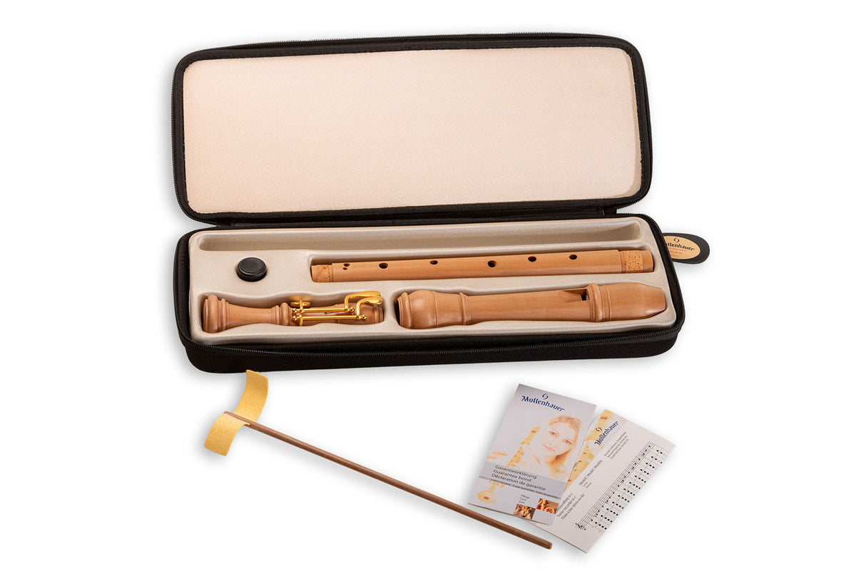 Denner Ténor Double Clé 5416 - Poirier (doigté Baroque)