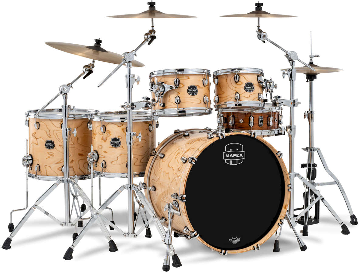 MAPEX SATURN VI STUDIO 22" NATURAL MAPLE BURST