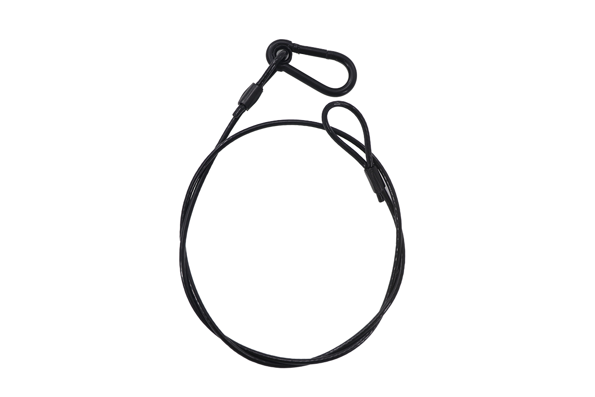 Veiligheidsstrop 3 mm 75 cm Zwart