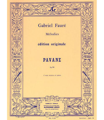 Faure Gabriel - Pavane Op.50 - Choeur & Piano