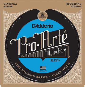 EJ51 PRO-arte Nylon Core Recording Strings