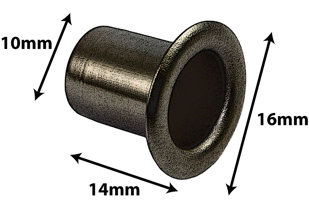 AVH6Bk - Event De Décompression Noir 14mm