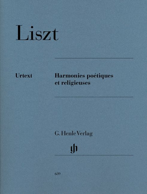 Liszt F. - Harmonies Poetiques et Religieuses