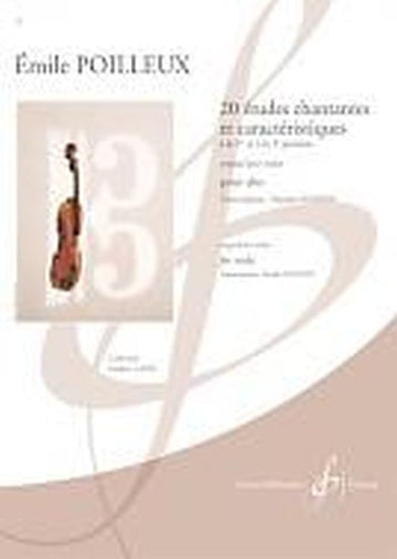Poilleux Emile - 20 Etudes Chantantes et Caracteristiques - Alto