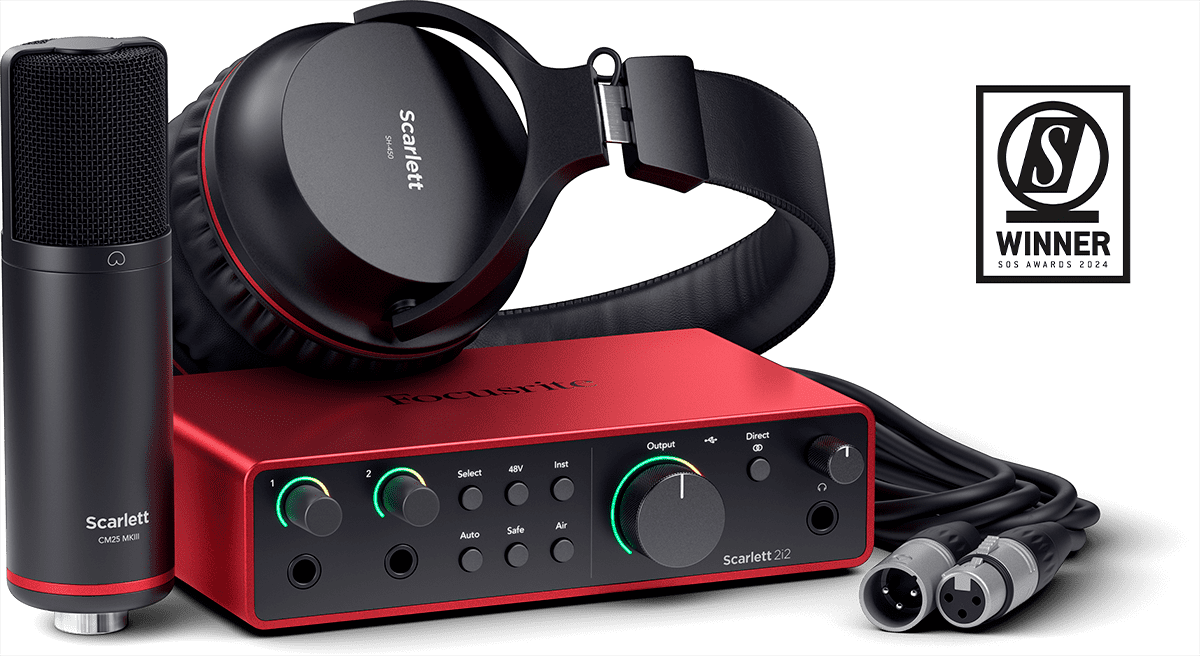 Scarlett 2i2 Studio 4th Gen