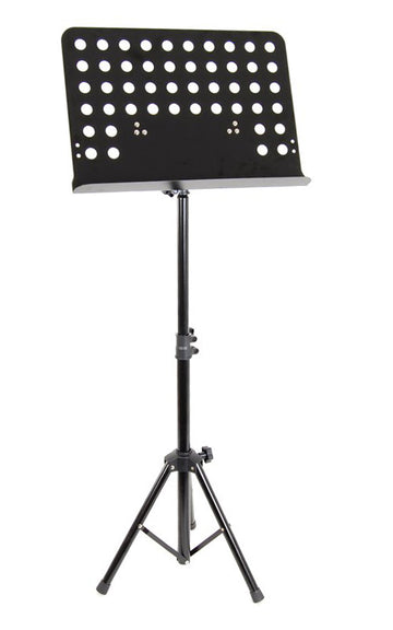 MU30 Muziekstandaard Zwart Orkestblad