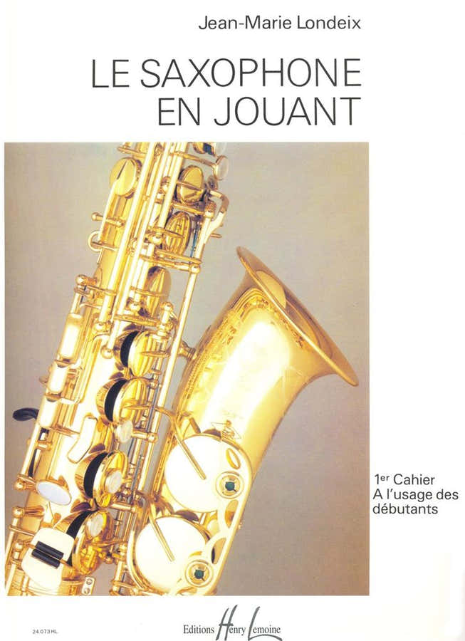Londeix JEAN-marie - Saxofoon spelen Deel 1