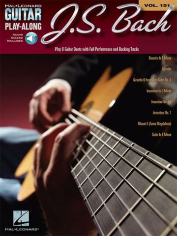 J.S. Bach - Hal Leonard Guitar Play Along Vol.151