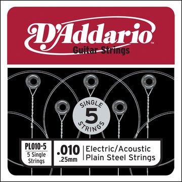 PL010-5 Plain Steel 10 5-Pack