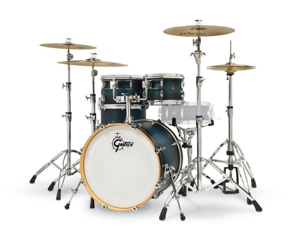 Renown Maple Fusion 20 Satin Antique Blue Burst
