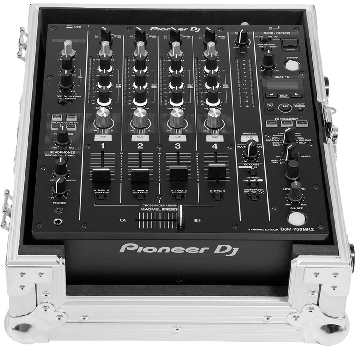 Flight 12" Mixer-CDJ zilver