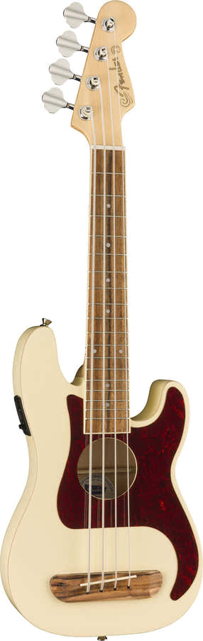 Precision Bass Fullerton Uke WN Olympic White