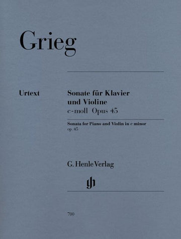 Grieg E. - Violin Sonata C Minor Op. 45
