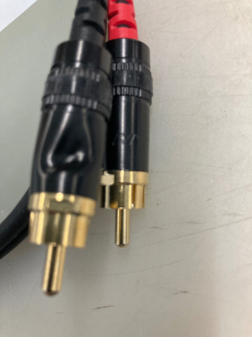 Audio Kabel Dubbele Jack Mono - RCA 60 CM - B-stock