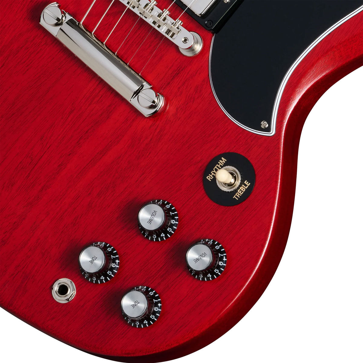 SG Standard '61 Faded, 57 Classic met minder windingen Vintage Cherry Satin