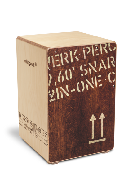 Schlagwerk CP403 Red - 2 In One Snare Cajon - Medium - Red