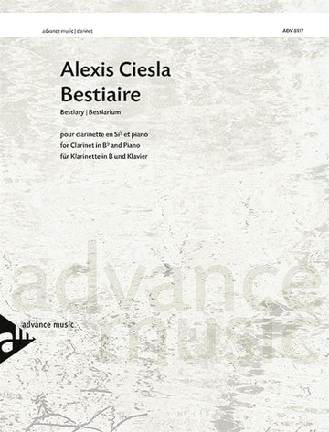 Ciesla Alexis - Bestaire - Clarinette & Piano