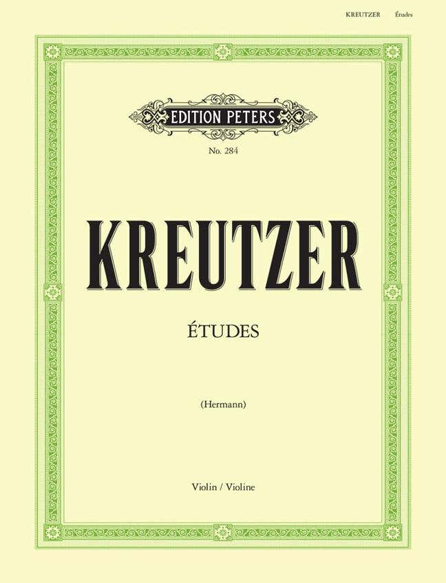 Kreutzer - 42 Etudes of Caprices - Viool
