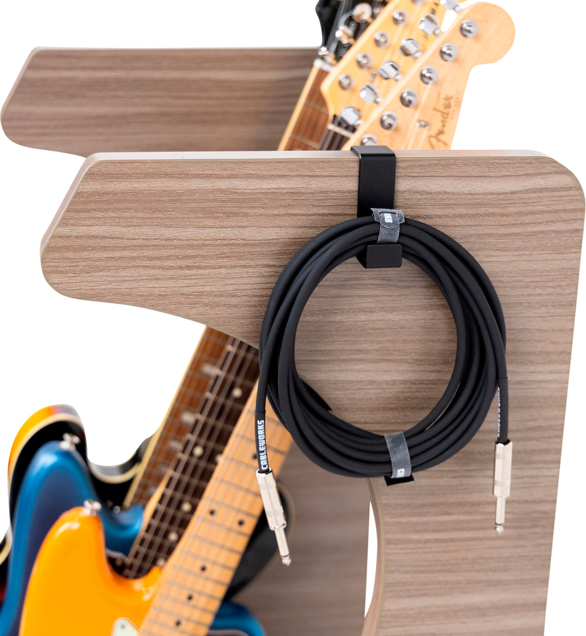 Stand Rack Elite 3 Guitares Gris