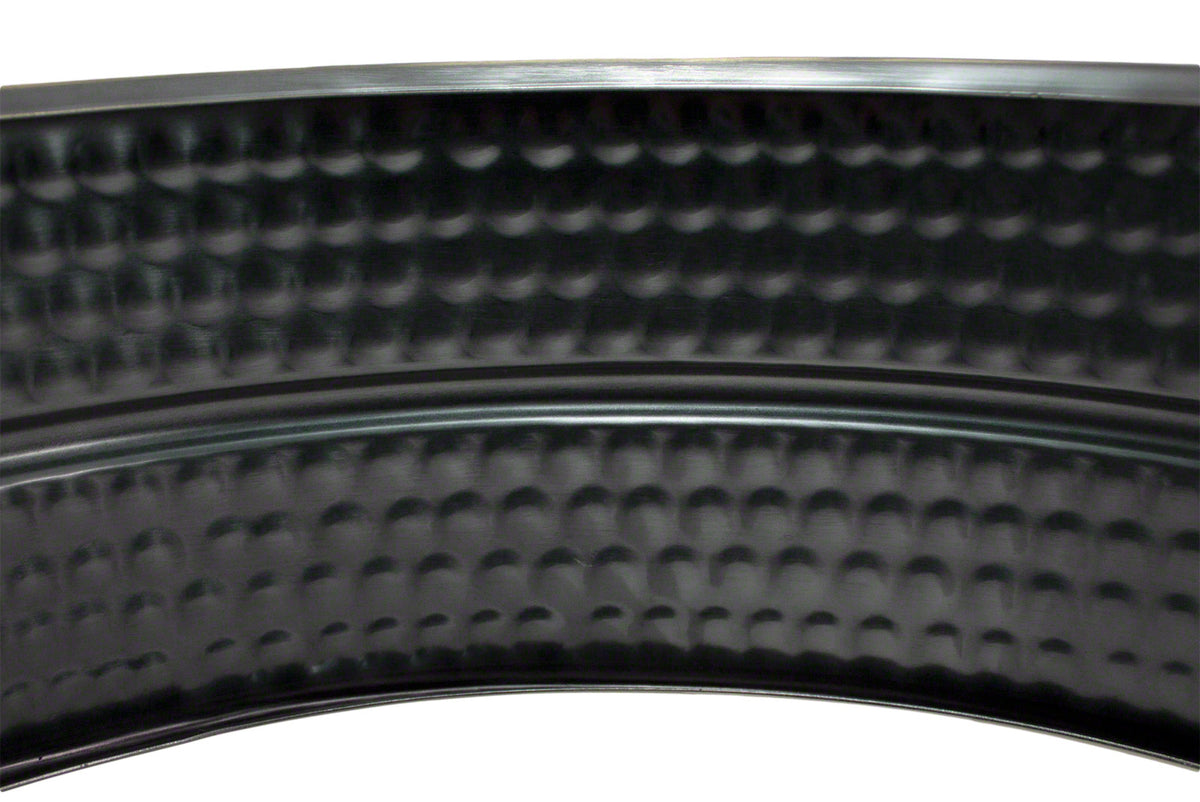 14X4 Gehamerde Messingketel Zwart Nikkel (messing)