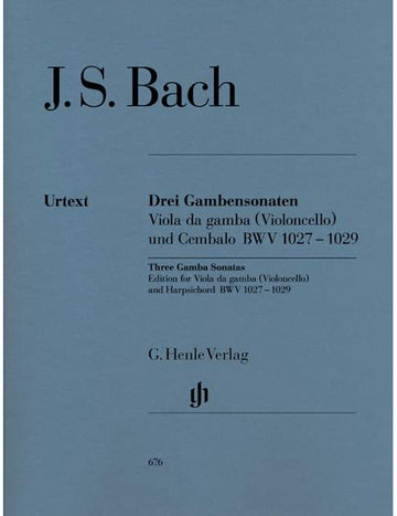 Bach J.S. - Sonatas For Viola Da Gamba And Harpsichord BWV 1027-1029