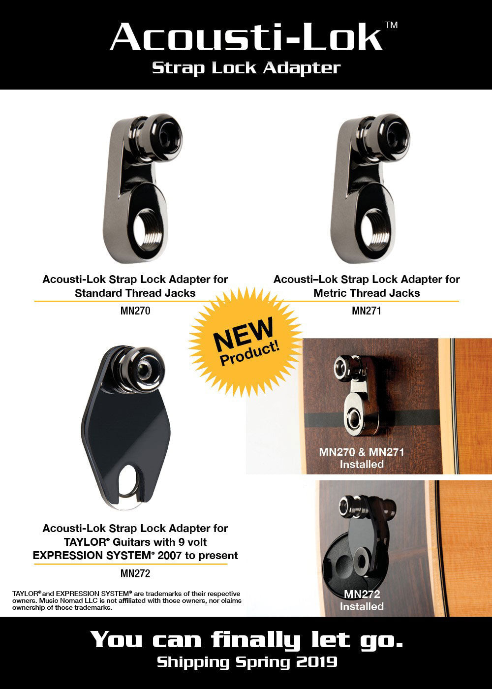MN272 ACOUSTI-lok pour Expression System